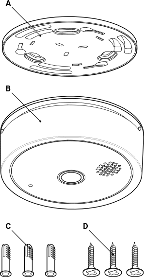 Kinnik - Shelly Plus Smoke Alarm rilevatore di fumo