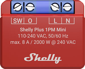 Shelly Plus 1PM Mini (Gen. 3) a € 16,35 (oggi)