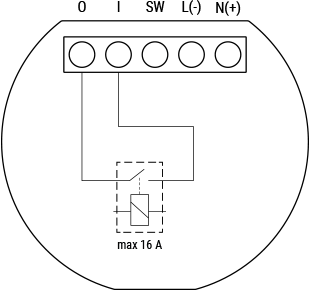 Shelly 1 internal schematics