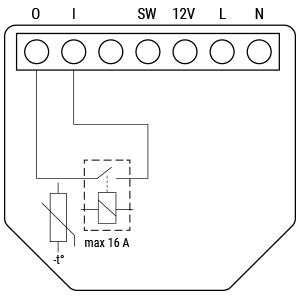 Shelly Plus 1 internal diagram