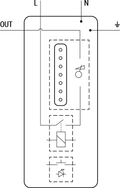 Shelly Plus Wall Dimmer internal schematics