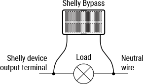 Shelly Bypass wiring diagram