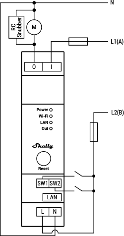 Documentation about Shelly Pro 1 V1 - Shelly USA