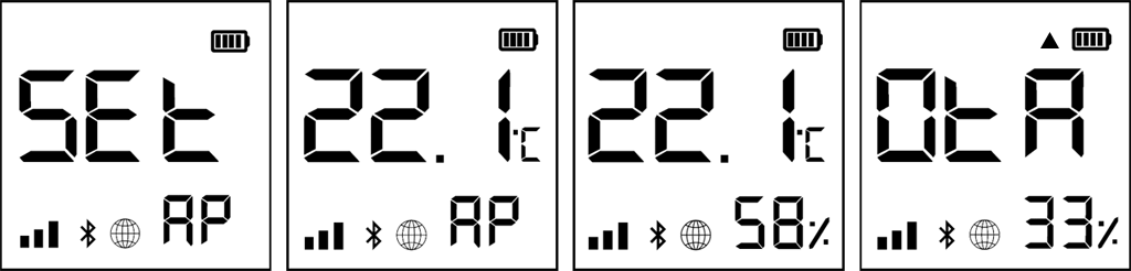 Shelly Plus HT display