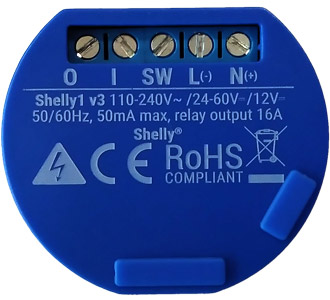 Shelly Add-on Temperature Sensor Configuration for Tasmota