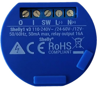 Documentation about Shelly 1 - Shelly USA
